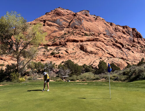 26 september: Golfen in Moab