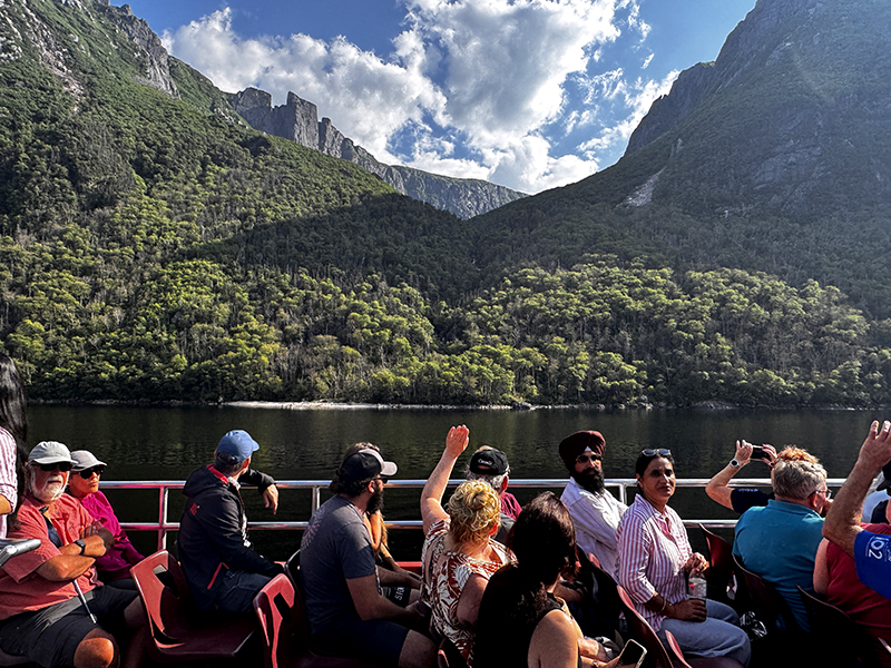 27 juli: Western Brook Pond